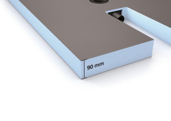 Wedi Fundo Integro Central Drainage floor element Just Wedi