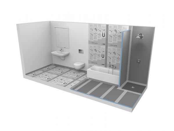 Wedi Subliner Dry Flex 15m X 1m Seal Decouple