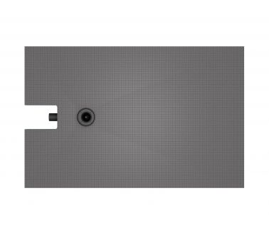 wedi Fundo Integro floor element, offset drain 1600x1000x90mm