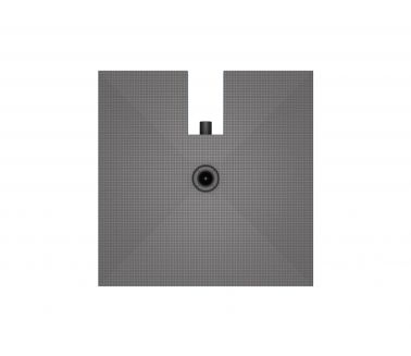 wedi Fundo Integro floor element, central drain 1000x1000x90mm
