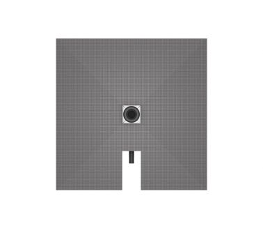 wedi Fundo Plano floor element, central drain 1000x1000x65mm