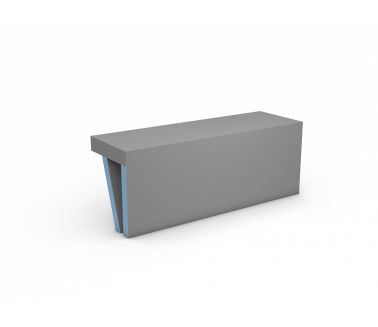 wedi Sanoasa bench 1, straight 1200mm