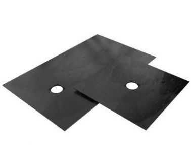 Fundo Top ready-to-use surface Natural stone look, carbon black for Fundo Primo 1200x1200x6mm central drain